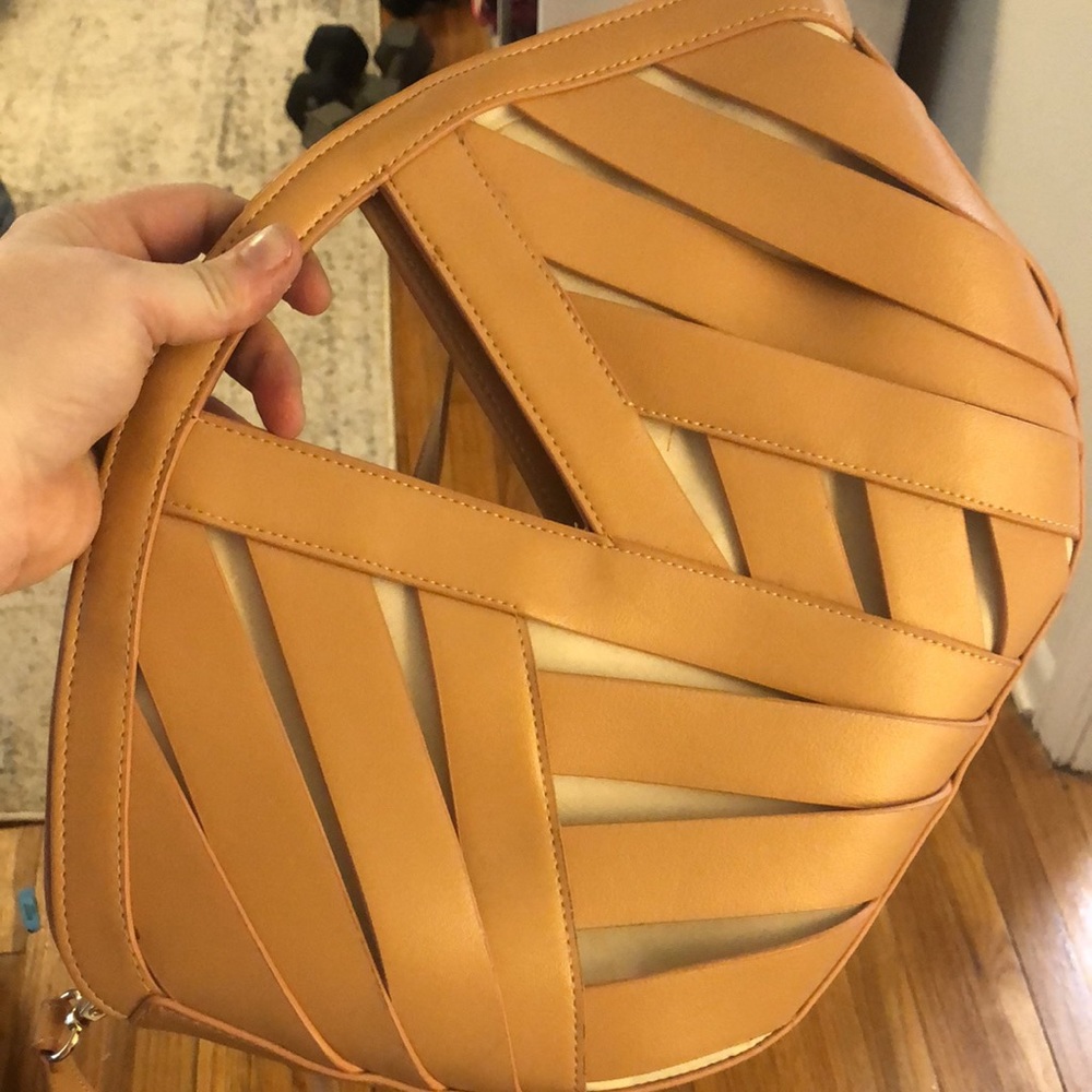 Anthropologie Woven Basket Bag